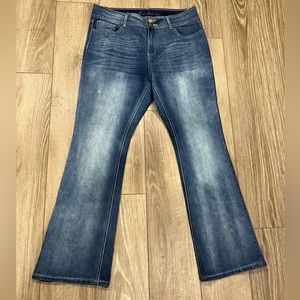 City Chic denim size 14 bootcut jeans